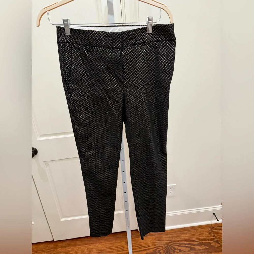Loft Black and Gold Marissa Skinny Pant - Picture 2 of 4